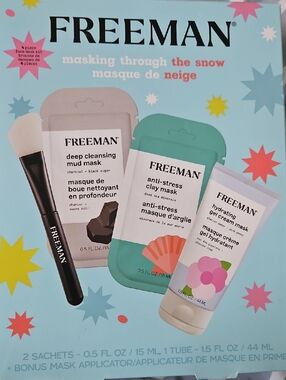 Skin care - 3 Different Masks And Mask Applicator